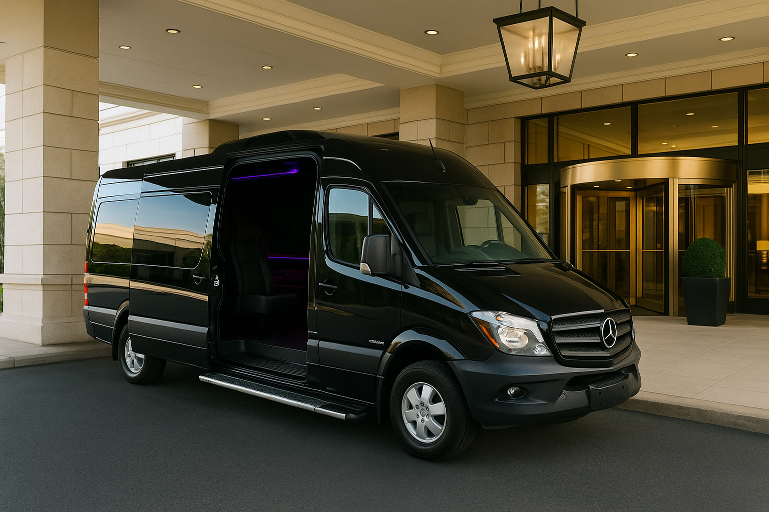 10 Passenger Limo Sprinter - Exterior