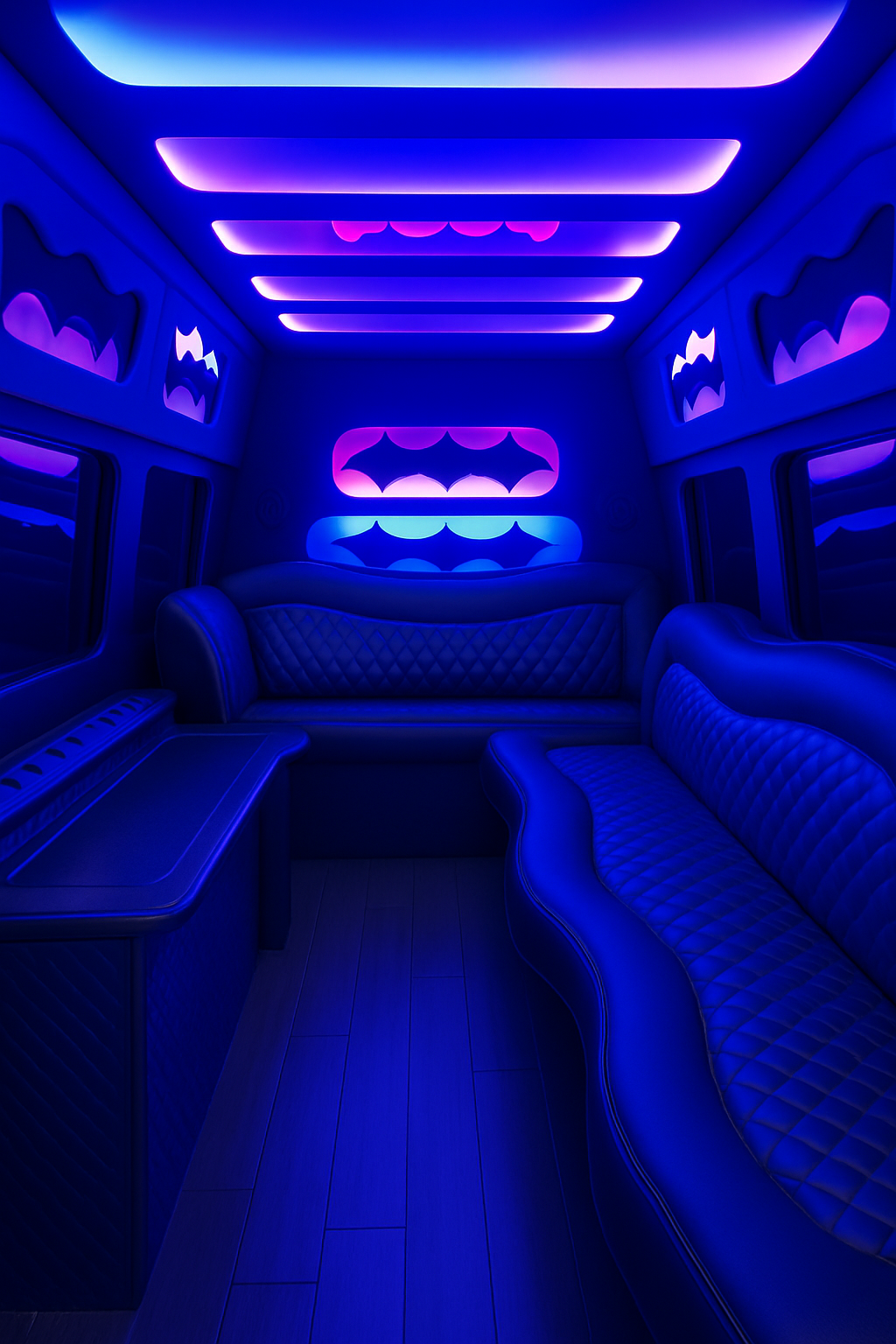 10 Passenger Limo Sprinter - Interior