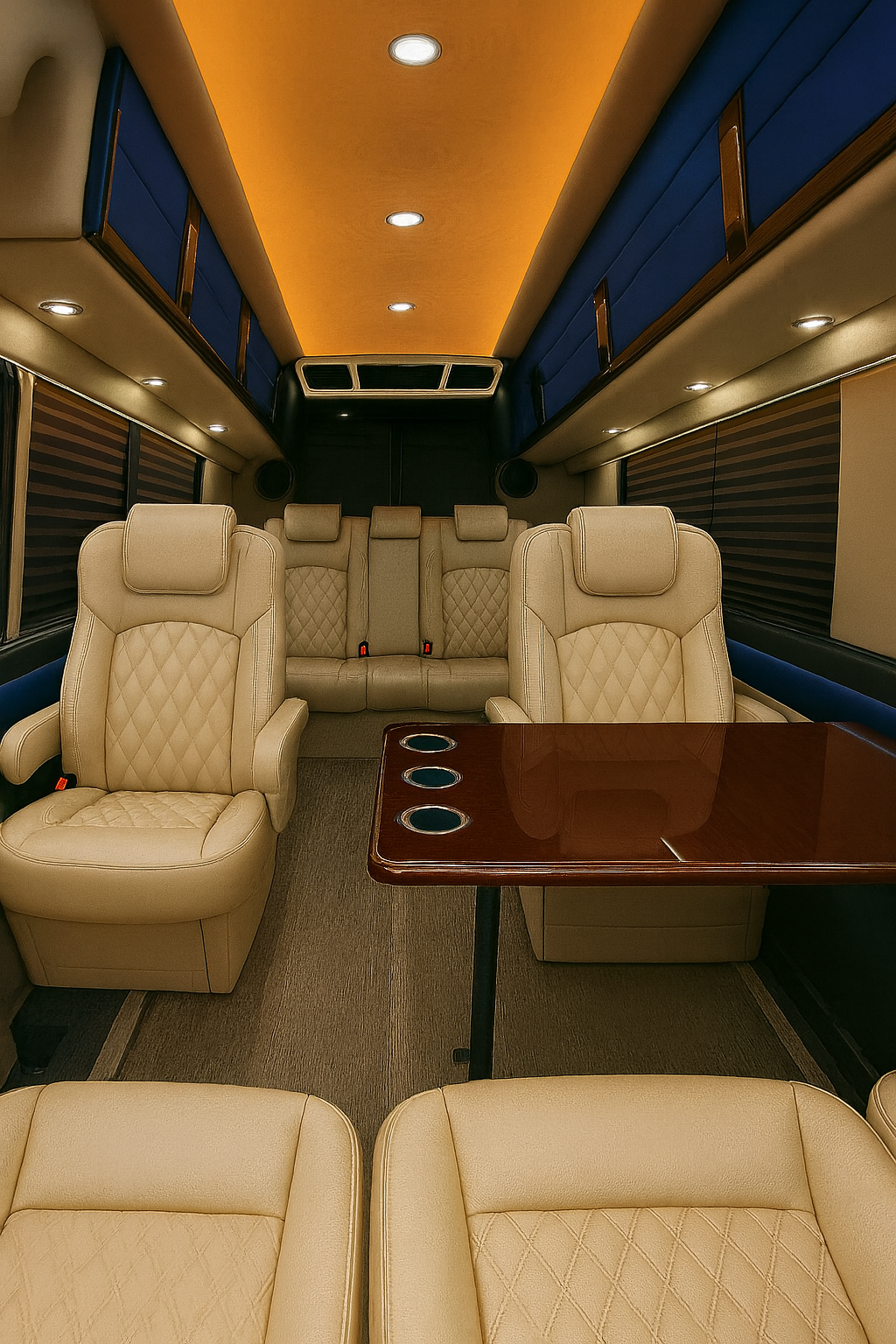 12 Passenger Executive Sprinter - Interior