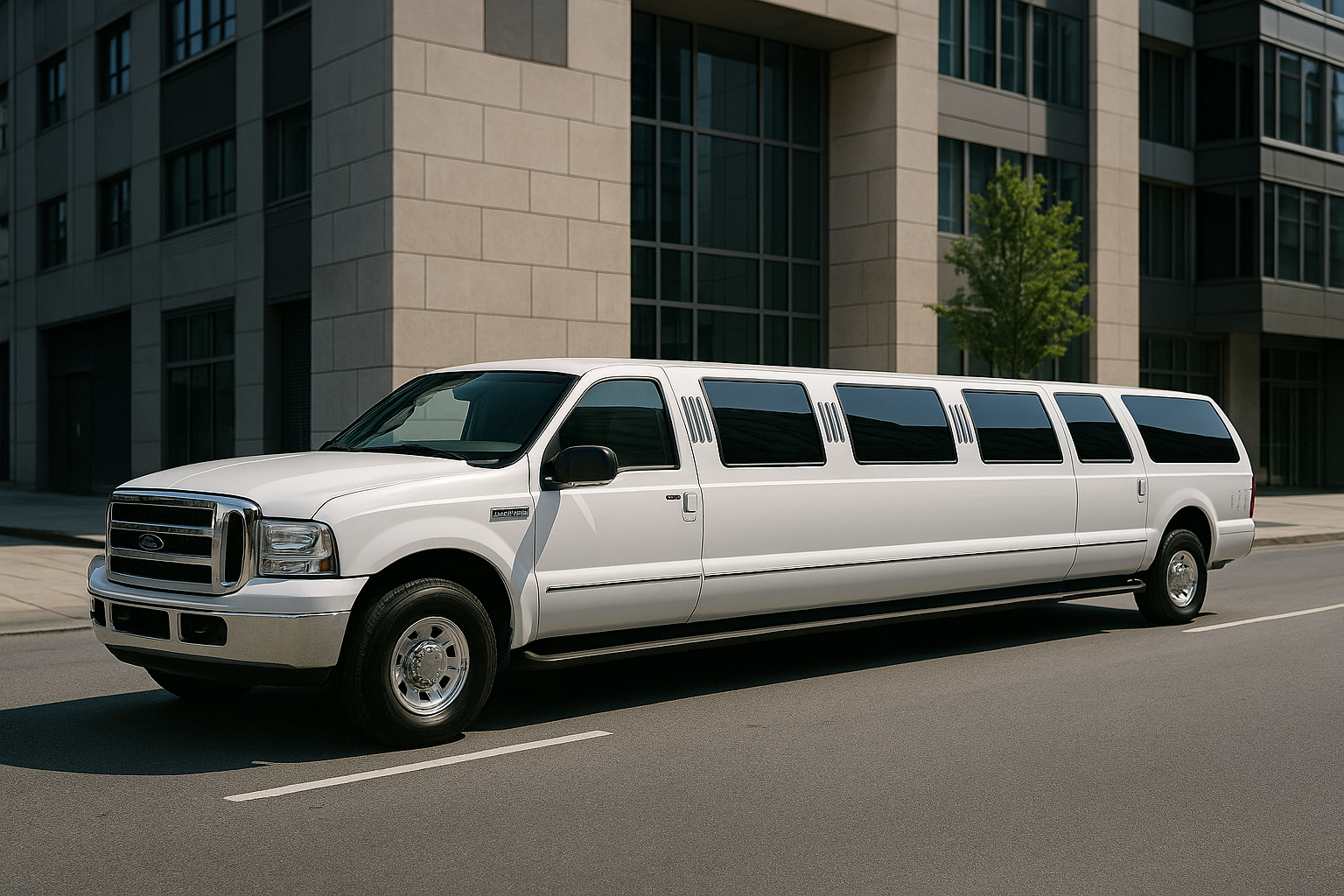 16 Passenger Limousine - Exterior