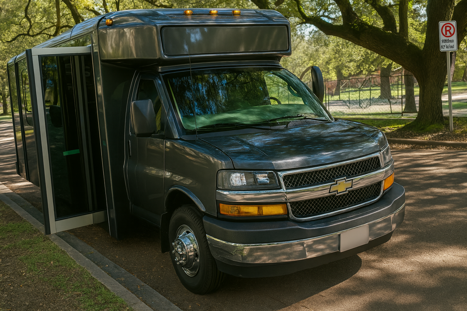 16 Passenger Party Bus - Exterior