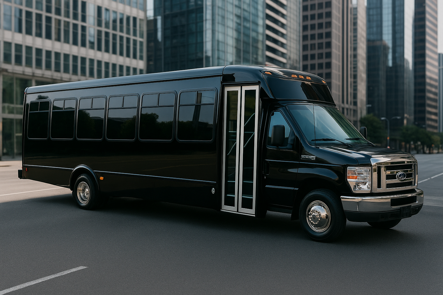 30 Passenger Coach Bus - Exterior