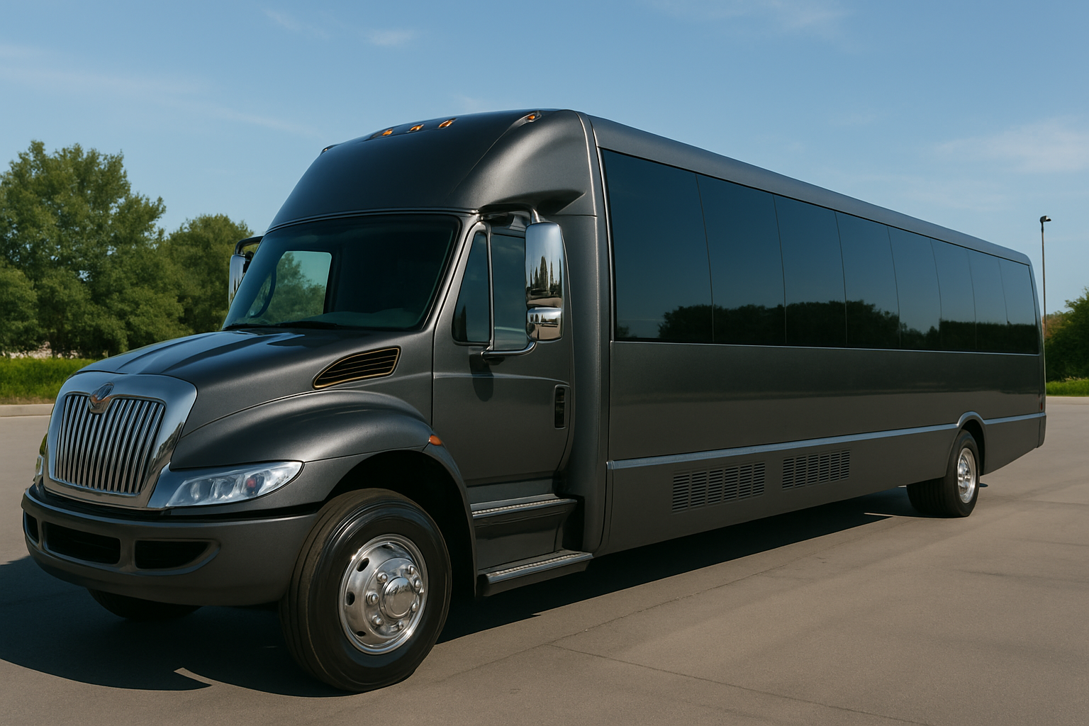 40 Passenger Party Bus - Exterior