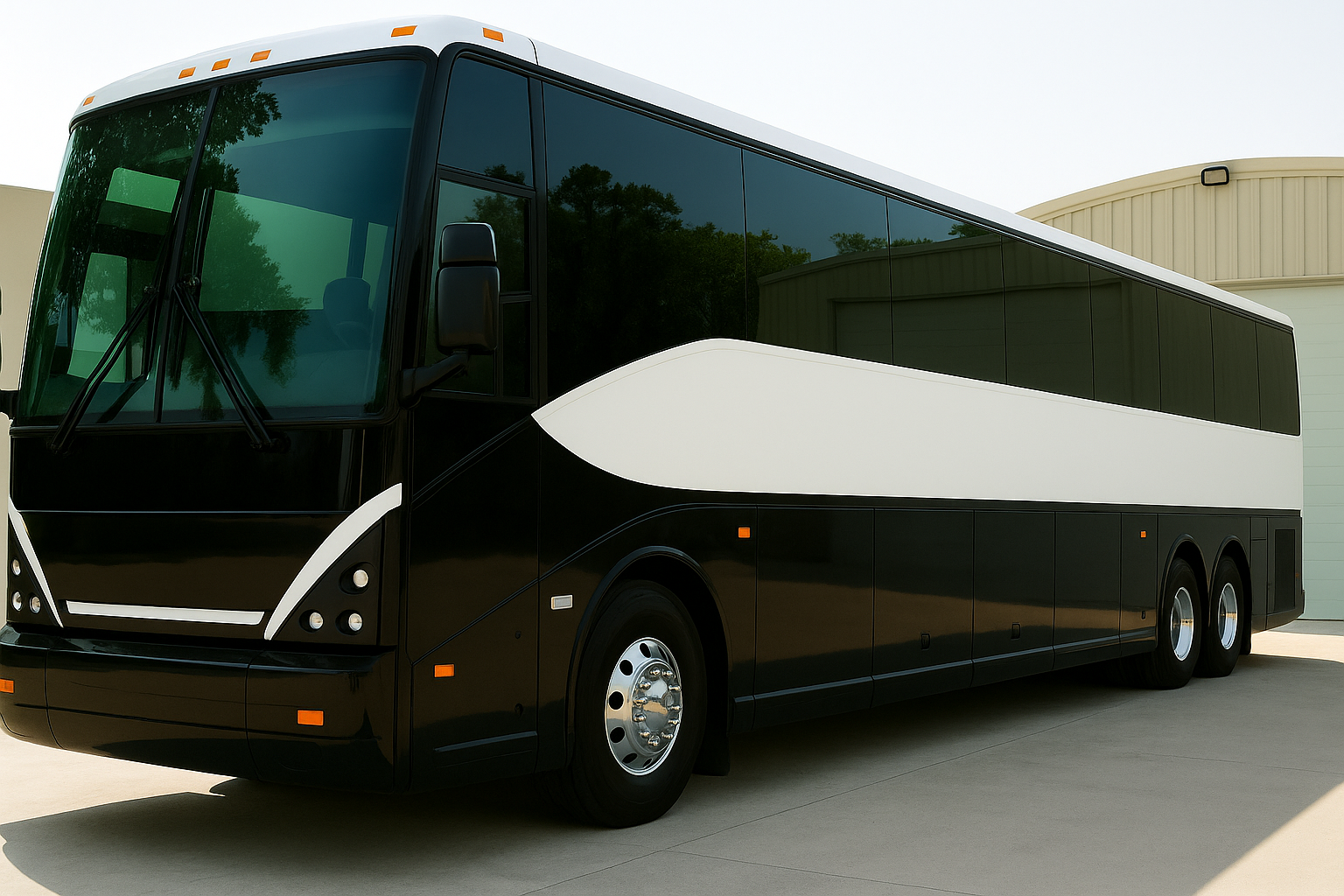 52 Passenger Coach Bus - Exterior